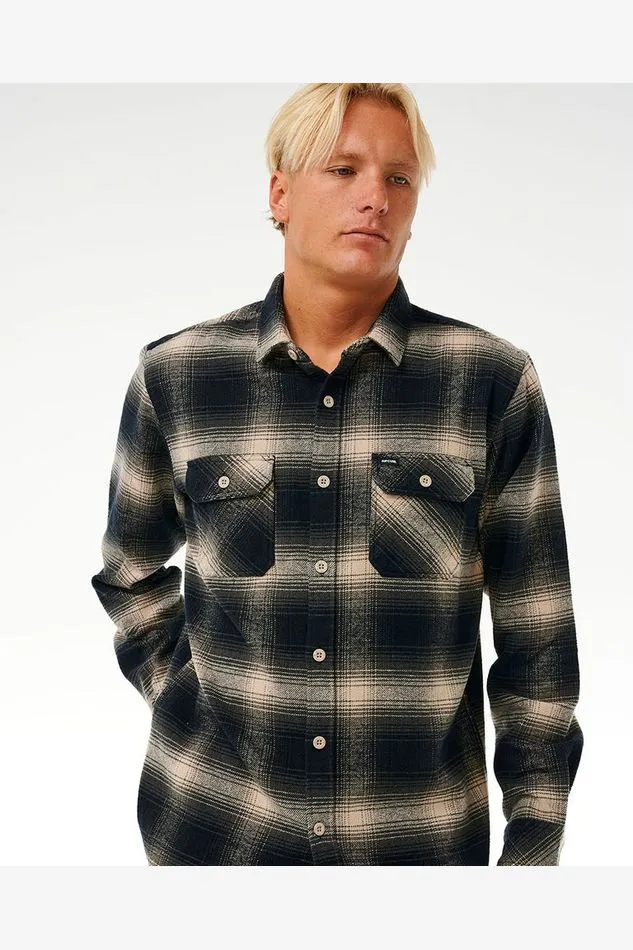 COUNT FLANNEL SHIRT - TAUPE