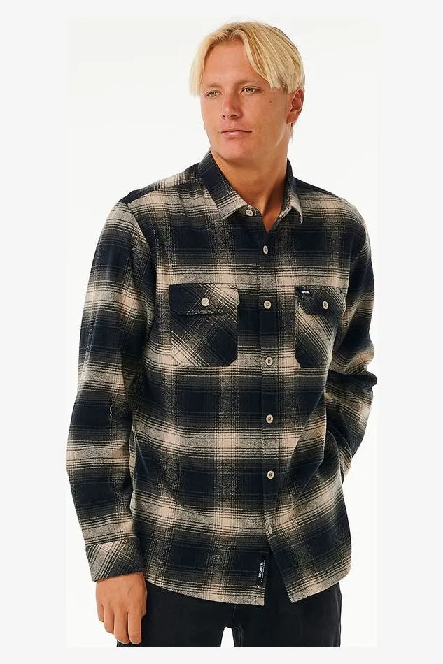 COUNT FLANNEL SHIRT - TAUPE