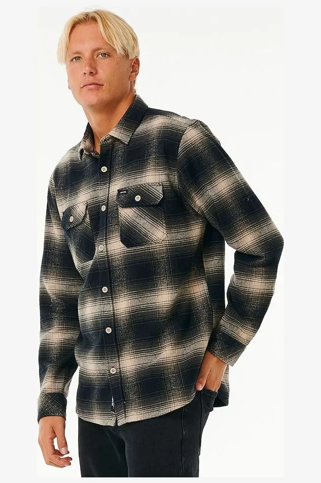 COUNT FLANNEL SHIRT - TAUPE