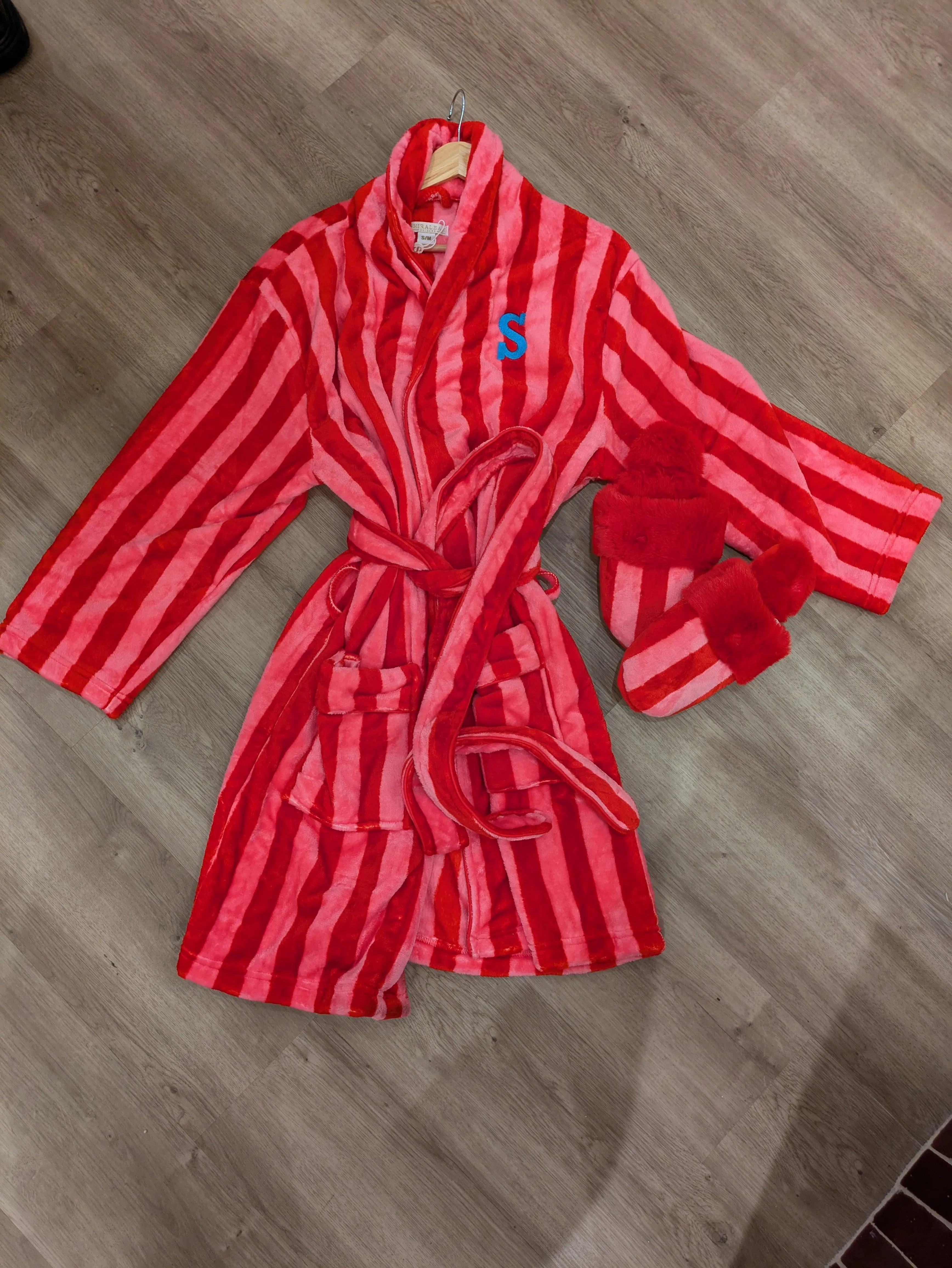 Cozy Striped Robe