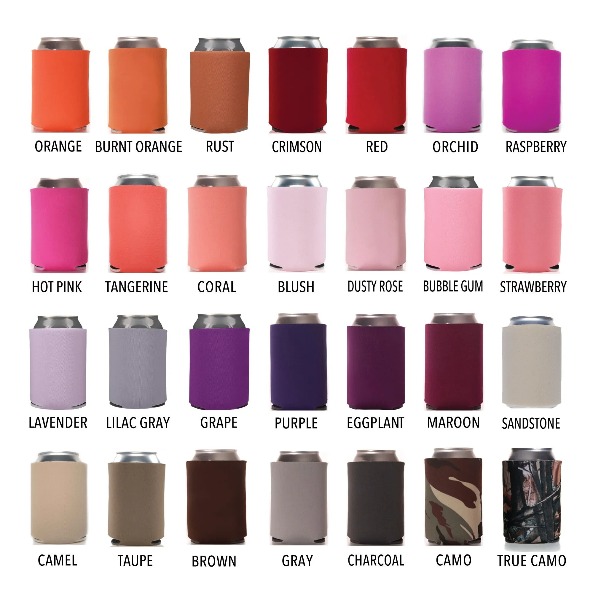 Custom Pet Illustration - Wedding Can Cooler #204R