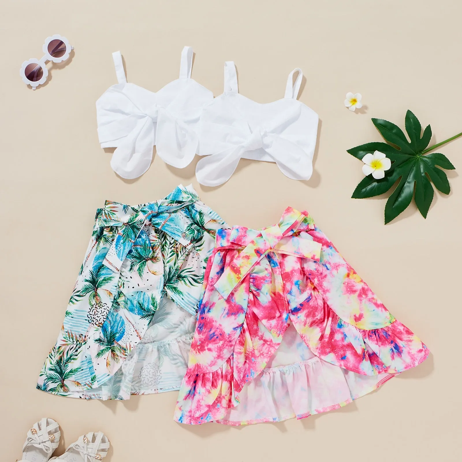 Deborah Flower Two Piece Outfit