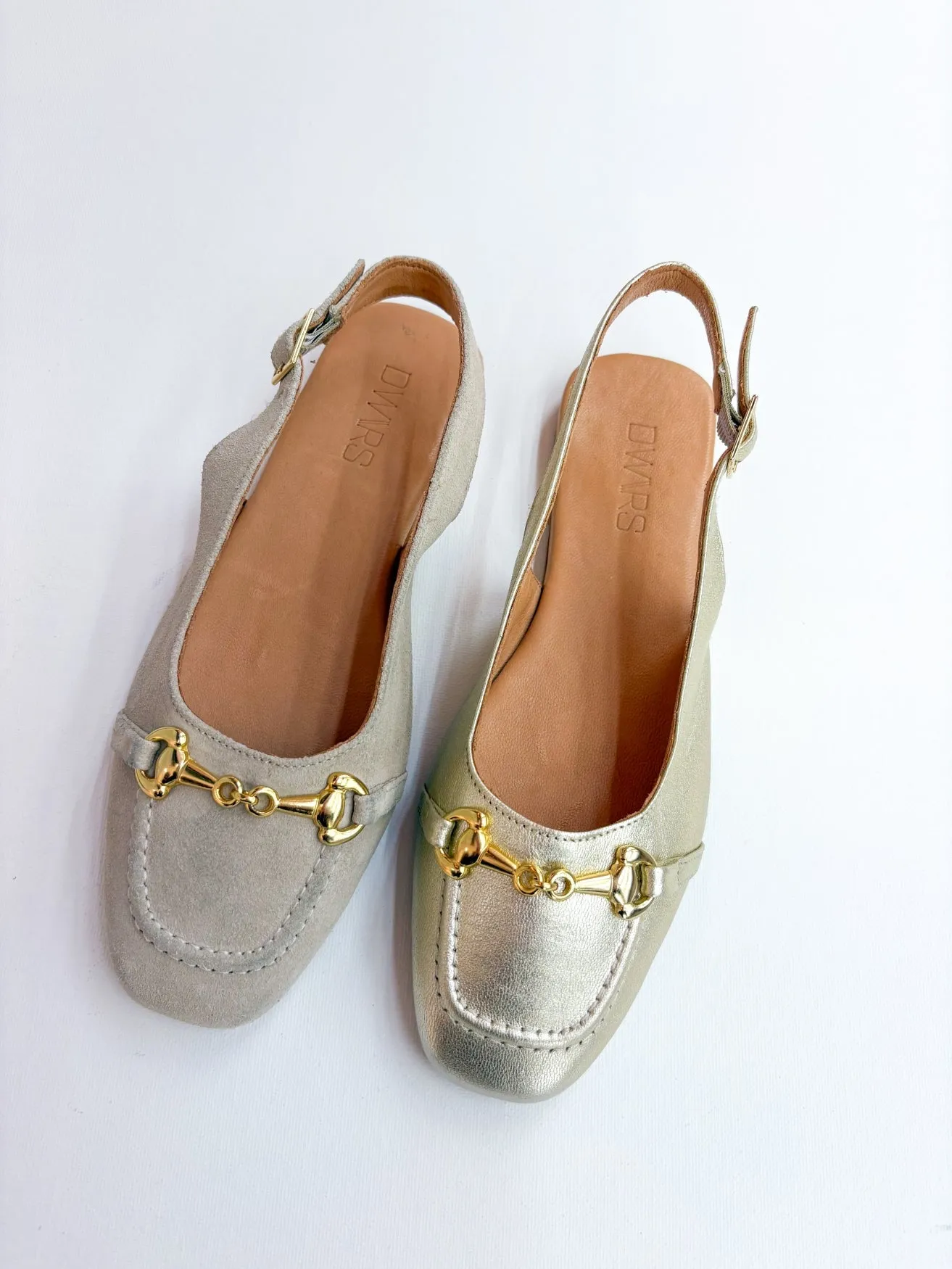 DILI metallic - Loafers | Champagne