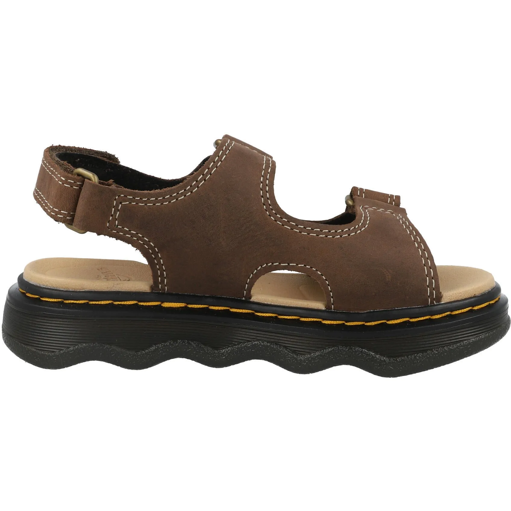 Dr Martens Virden J Dark Brown Sandals