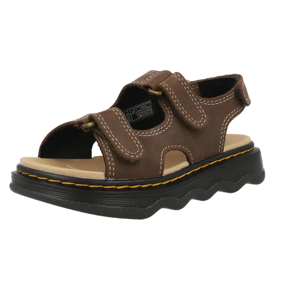 Dr Martens Virden J Dark Brown Sandals