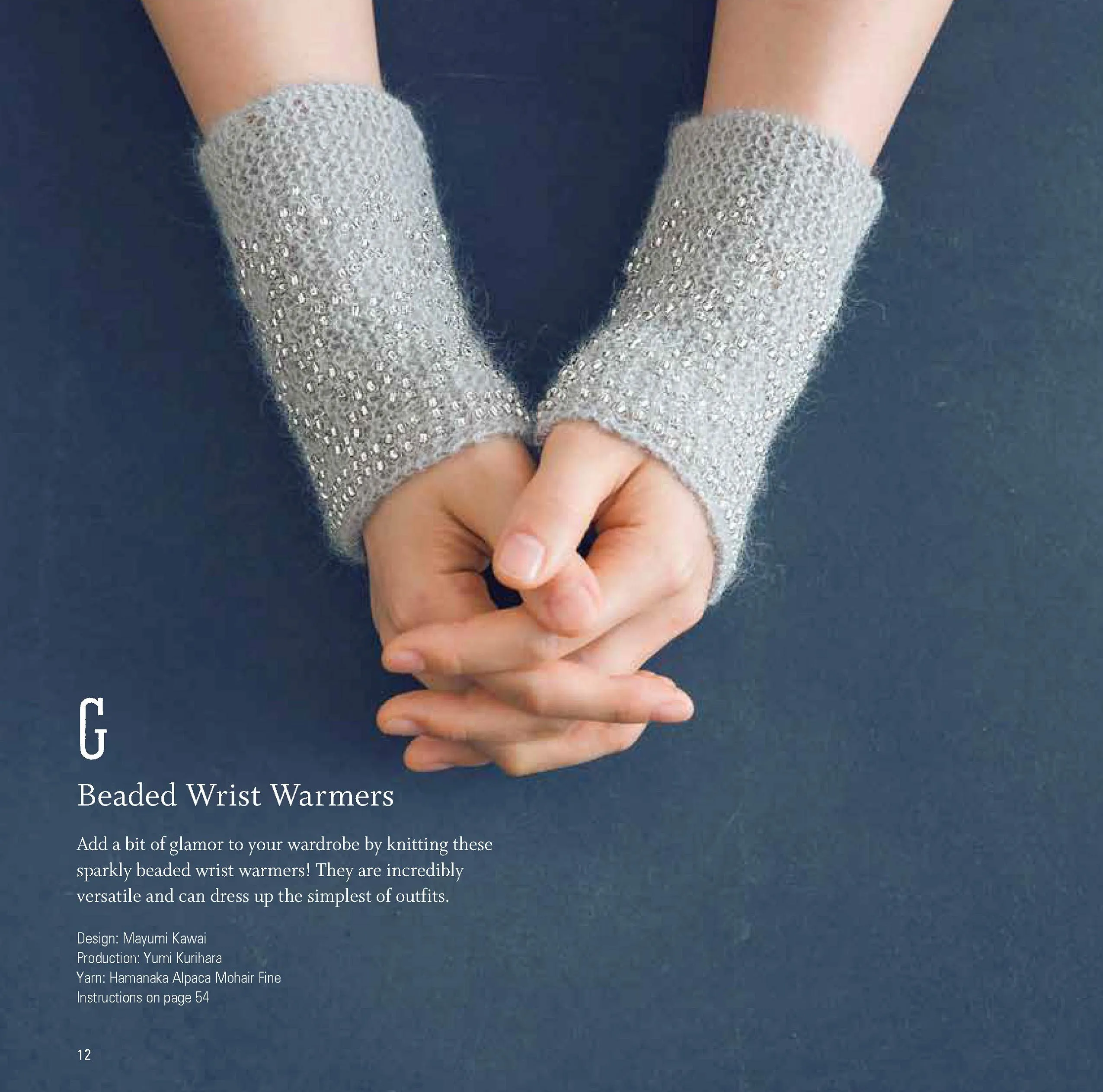 Easy Knitted Fingerless Gloves : Stylish Japanese Knitting Patterns for Hand, Wrist and Arm Warmers