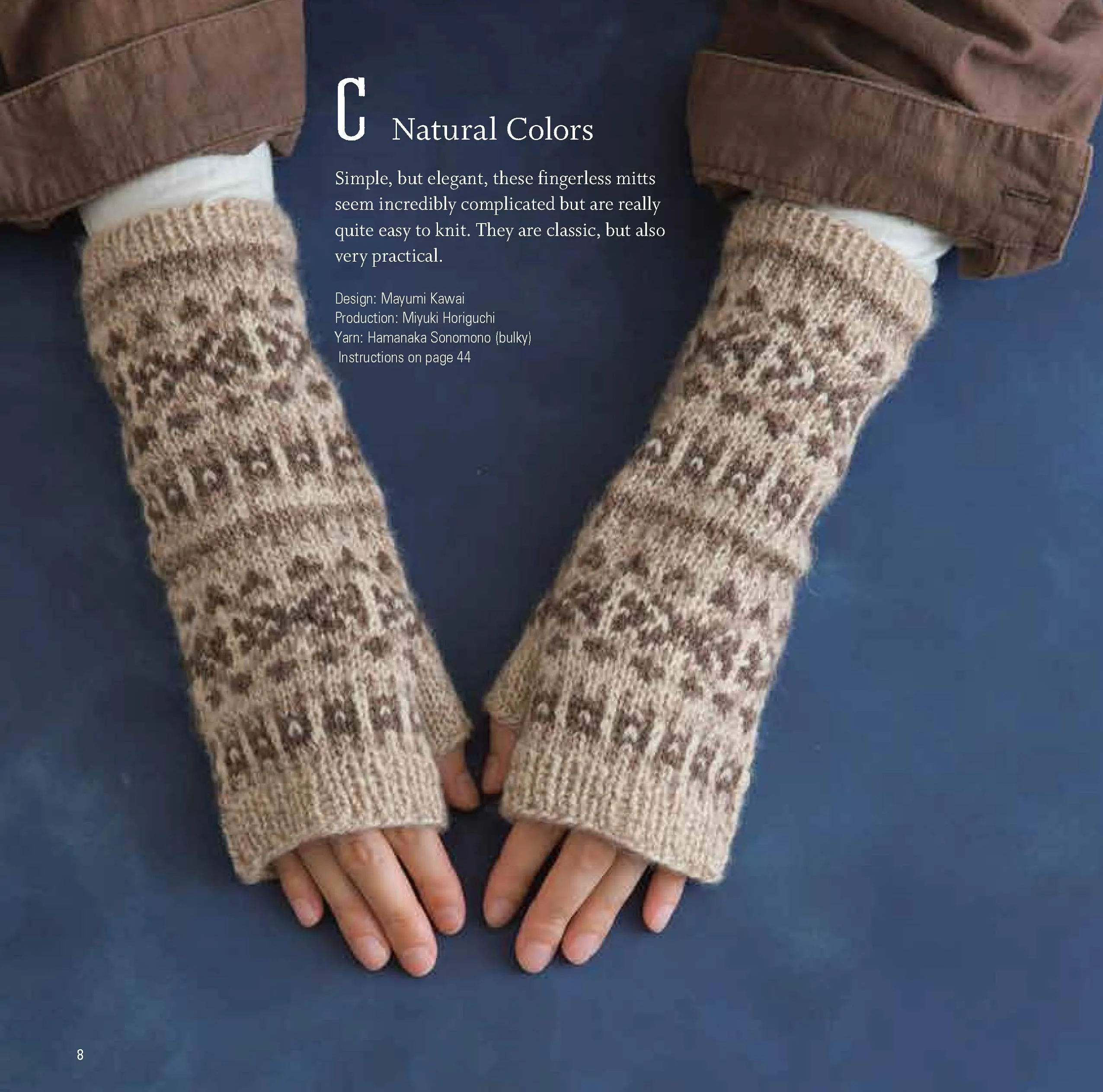 Easy Knitted Fingerless Gloves : Stylish Japanese Knitting Patterns for Hand, Wrist and Arm Warmers