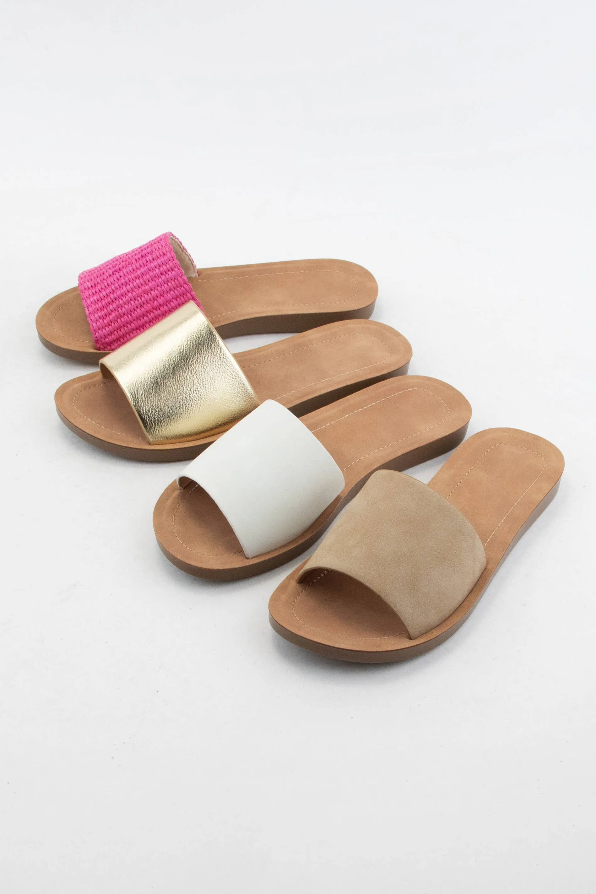 EFRON COMFORTABLE FLEXIBLE SOLE SLIDE SANDAL ECFS38