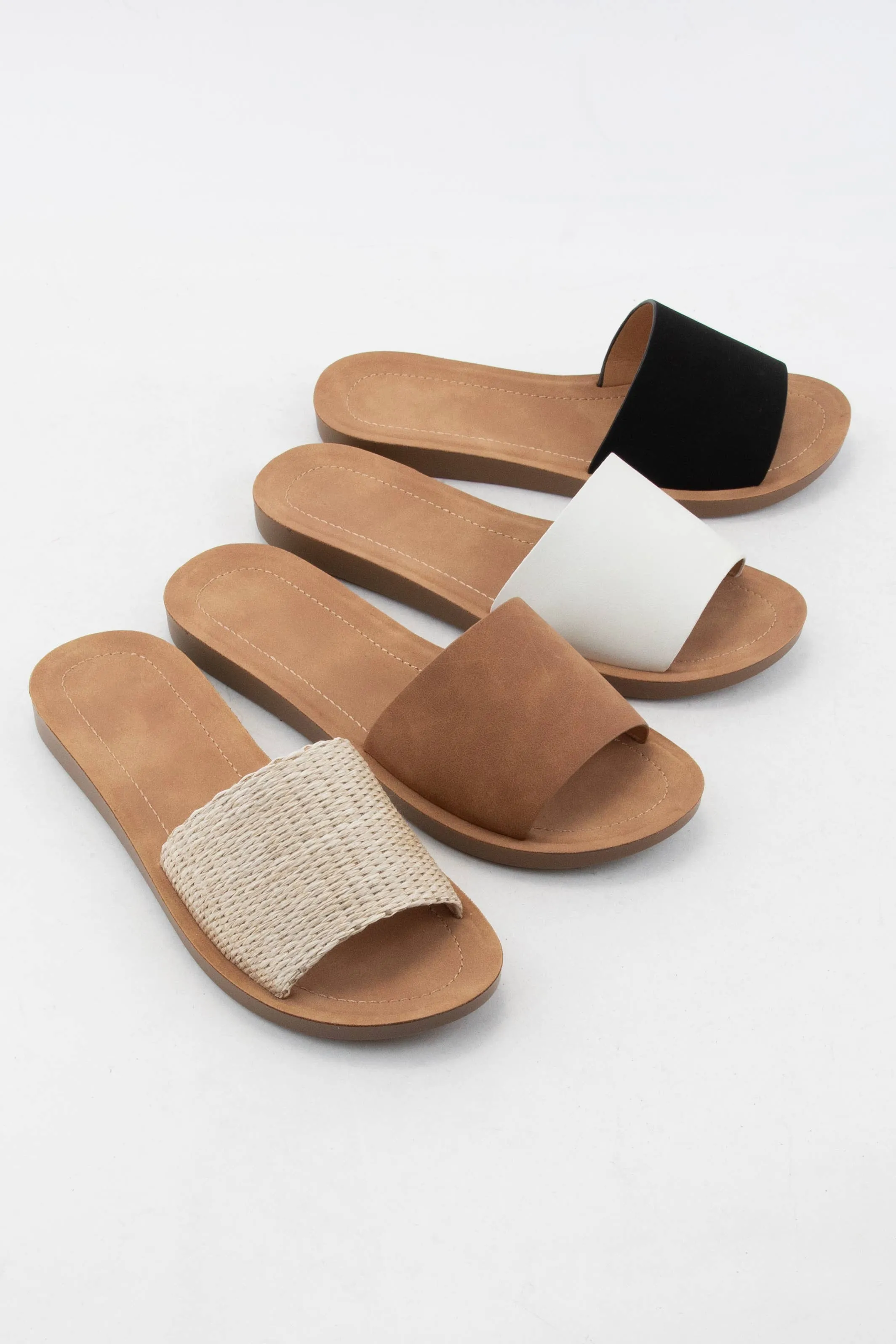 EFRON COMFORTABLE FLEXIBLE SOLE SLIDE SANDAL ECFS38