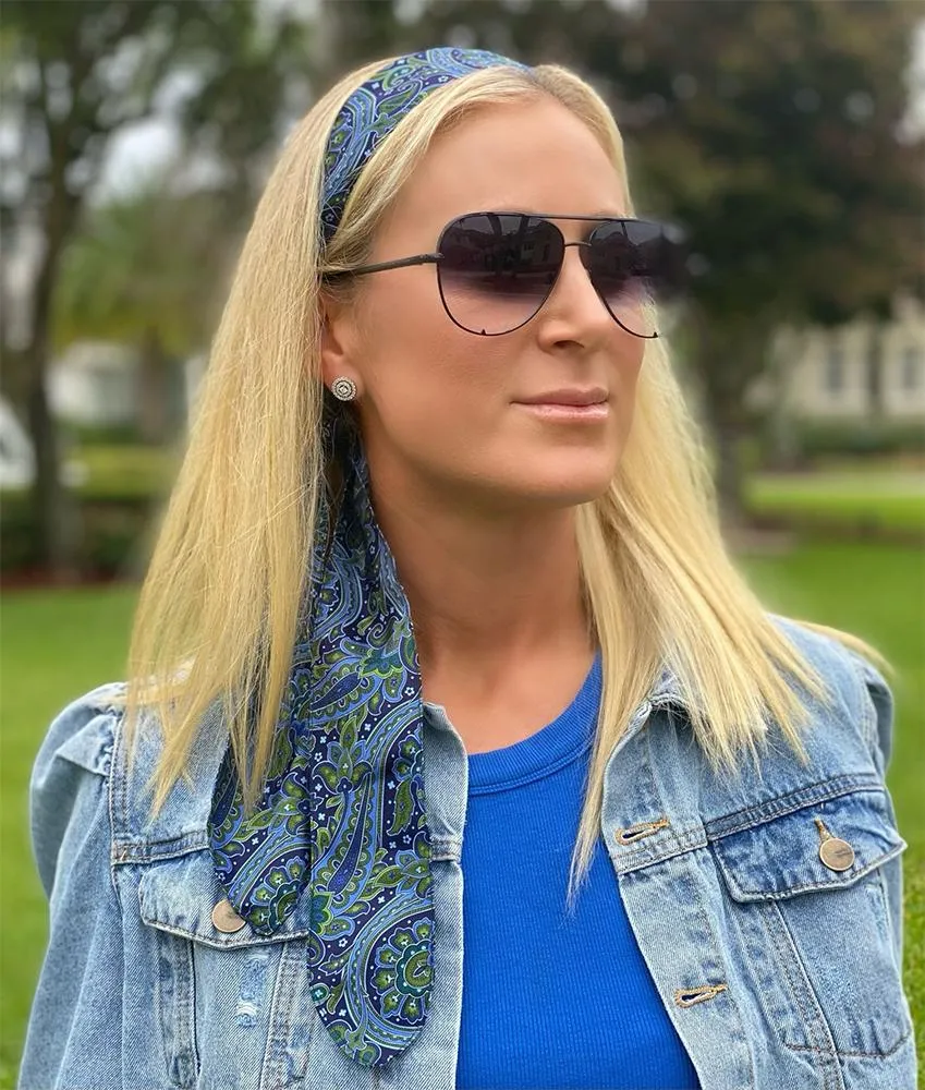 Flame River - Hair Scarf