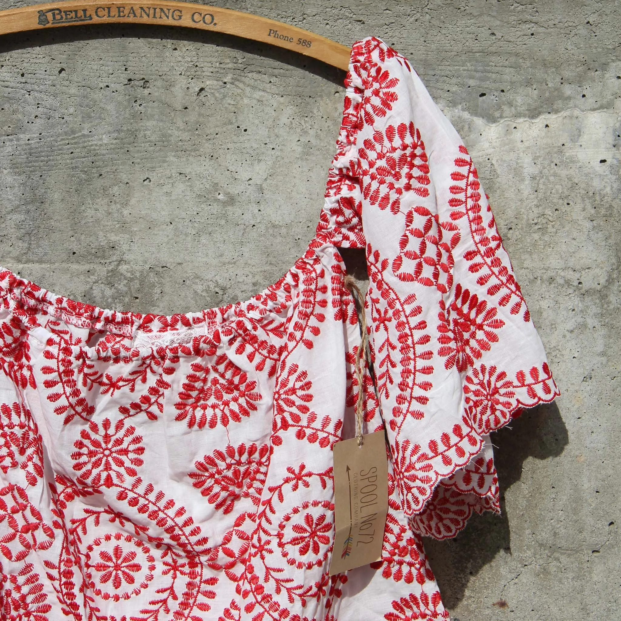 Florencia Top in Red