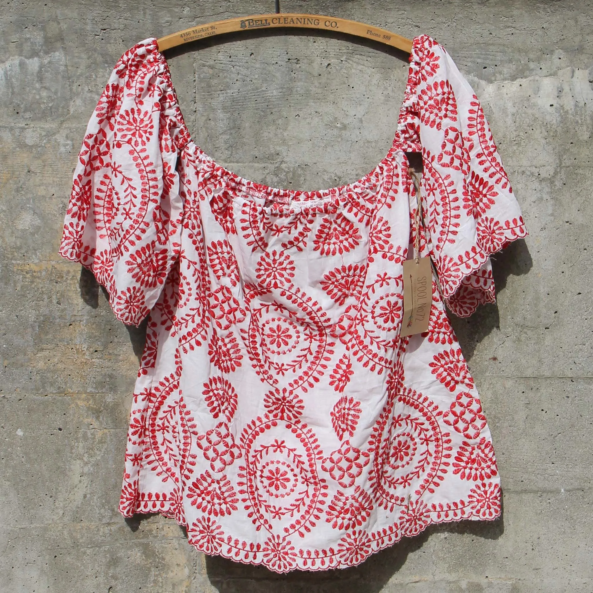 Florencia Top in Red