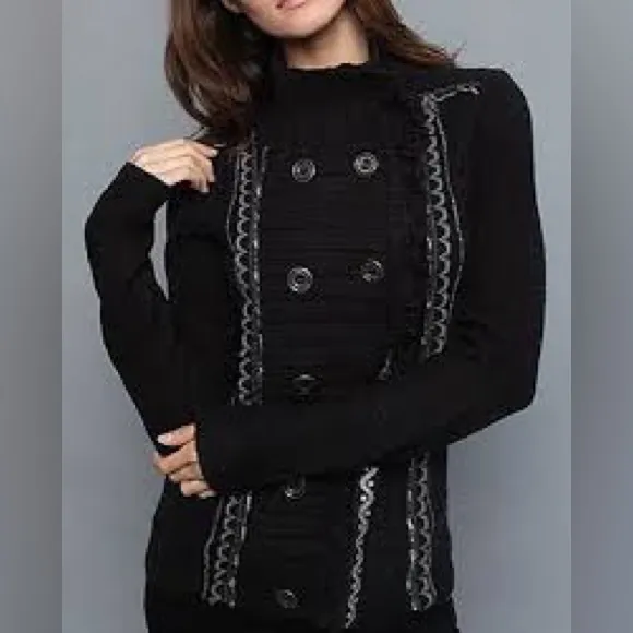Free People Cuddle Bear Admiral Cardigan Sweater Size Medium