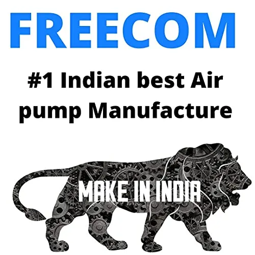 Freecom Steel Air Pump for for Car, Bicycles, Scooters, Balls, Bikes etc (Multicolor)