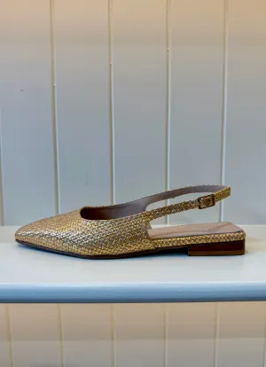 Fune Slingback - Gold