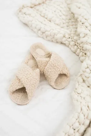 Fuzzy Slide Slipper S/M