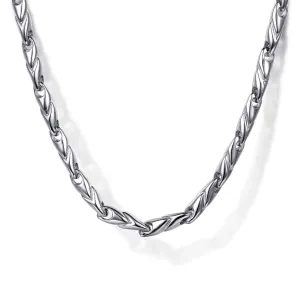 Gabriel & Co. Sterling Silver Heavy Chain Necklace