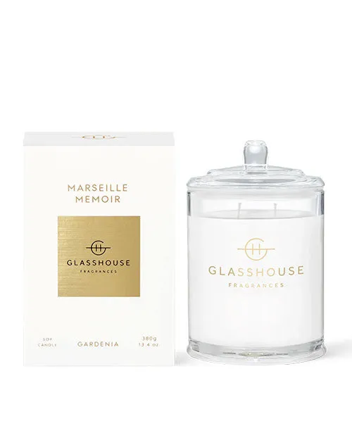 GLASSHOUSE FRAGRANCES | Marseille Memoir Candle | Gardenia