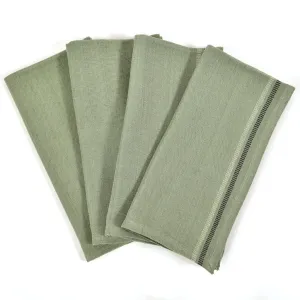 Hand Woven Celebration Napkins | Sage Green