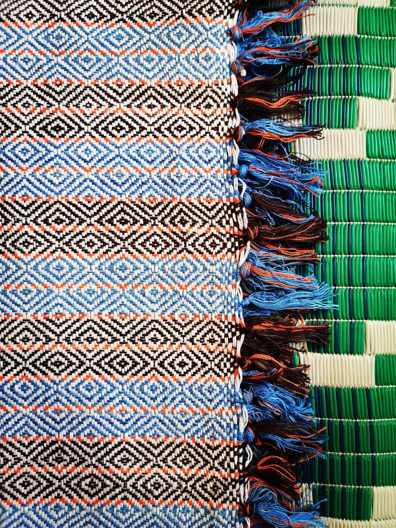 Handwoven Thai cotton blankets