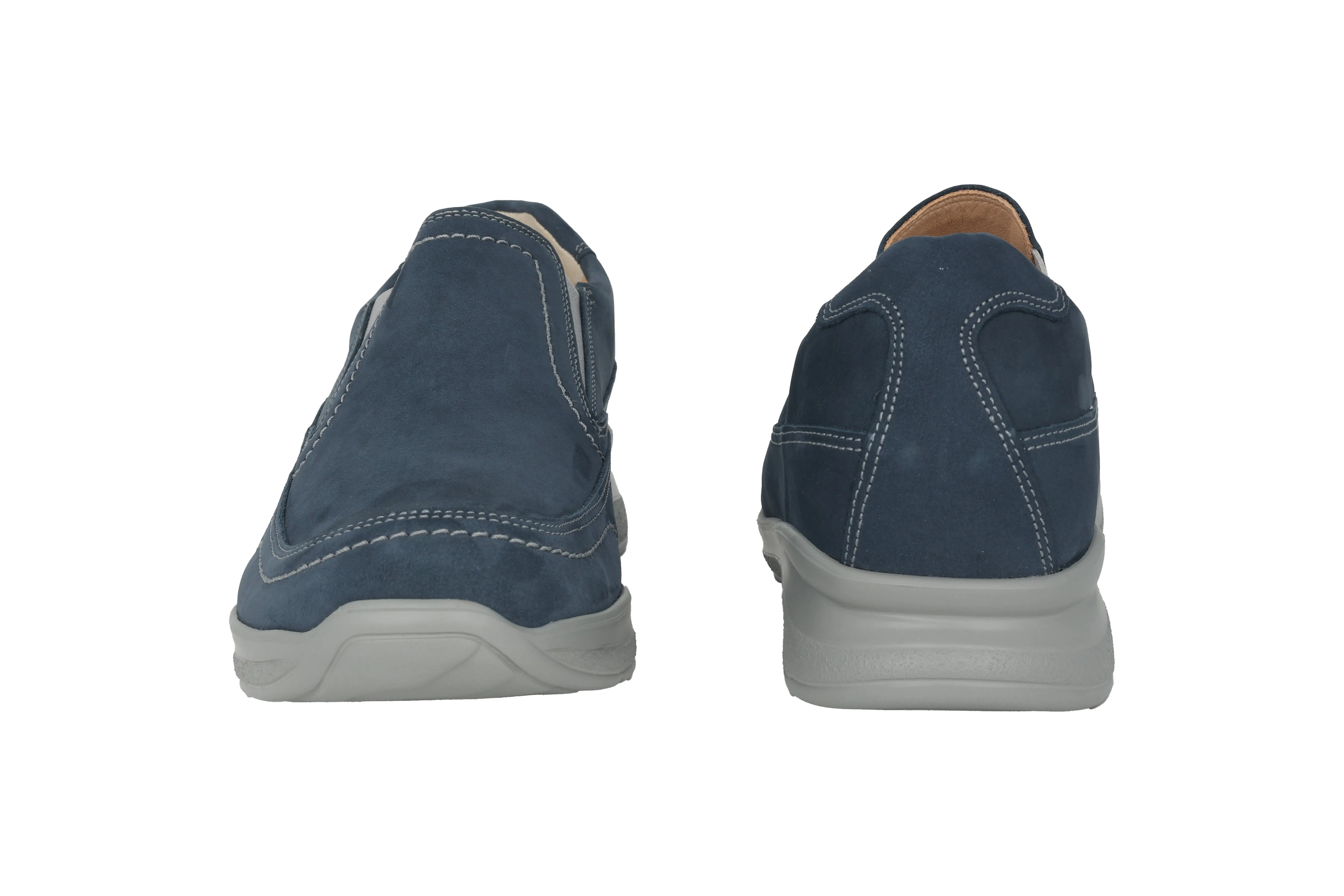 'Harald' men's wide fit (H) loafer - blue