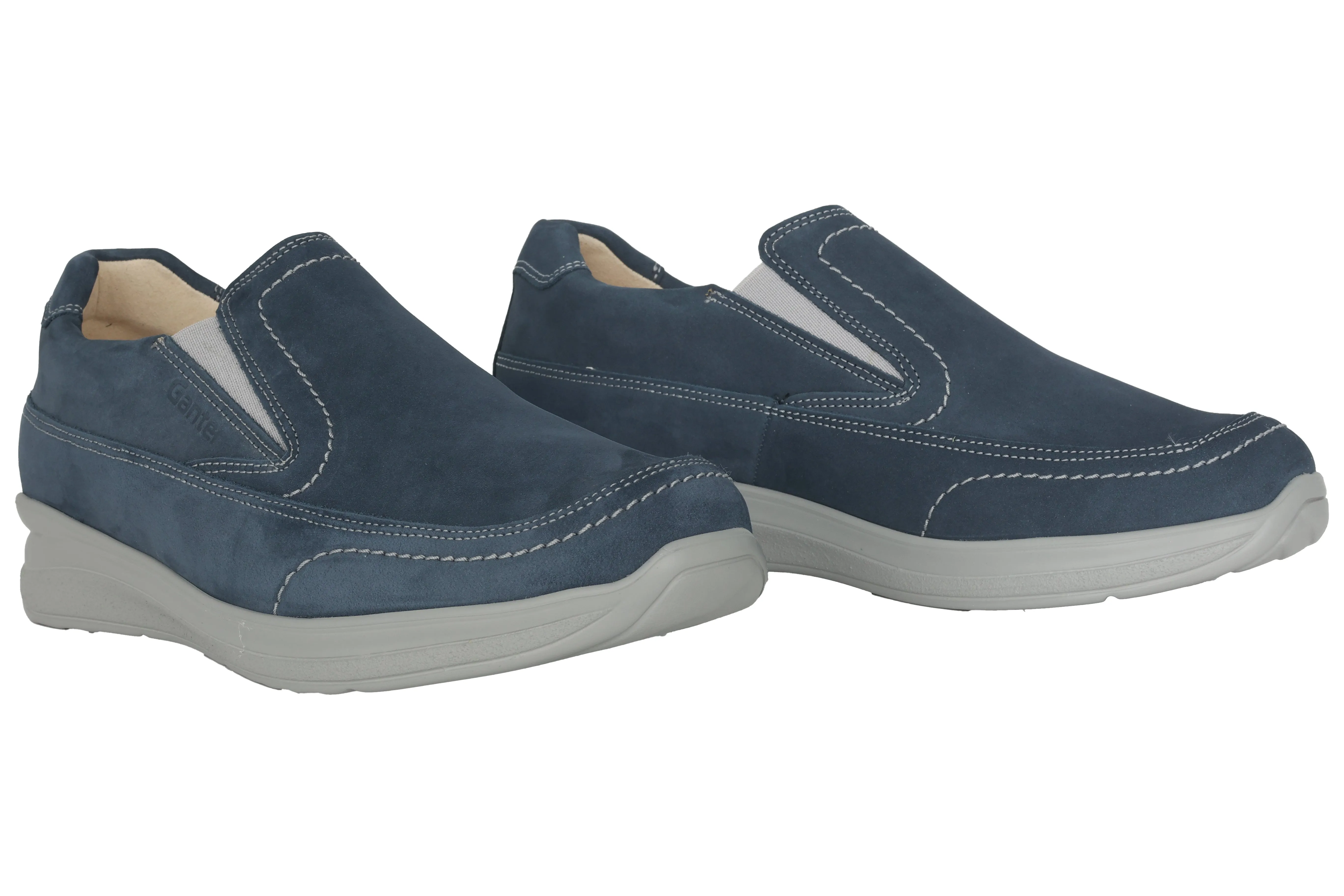 'Harald' men's wide fit (H) loafer - blue