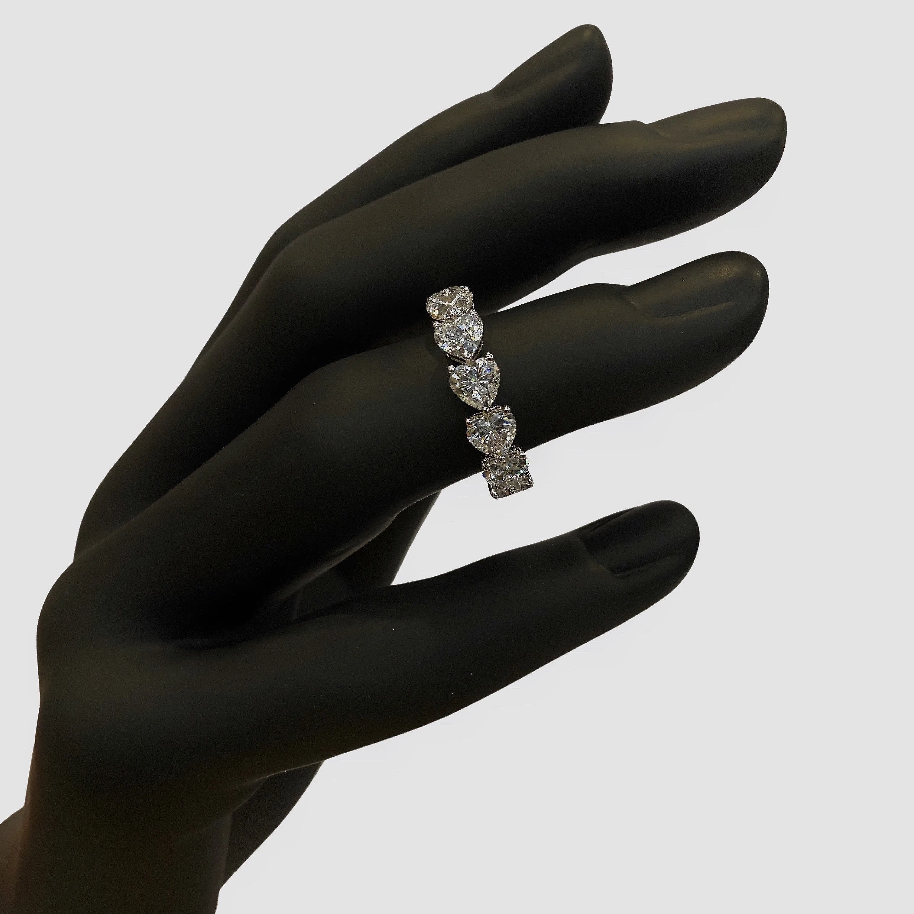 Heart Eternity Ring
