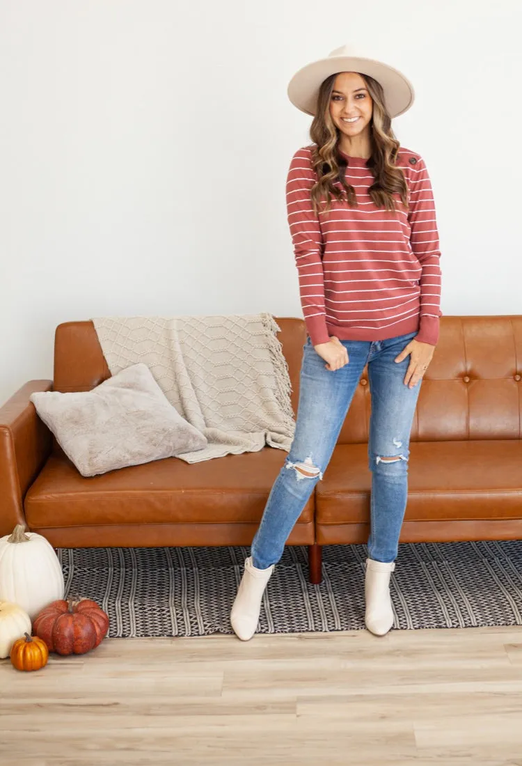 Holly Stripe Sweater