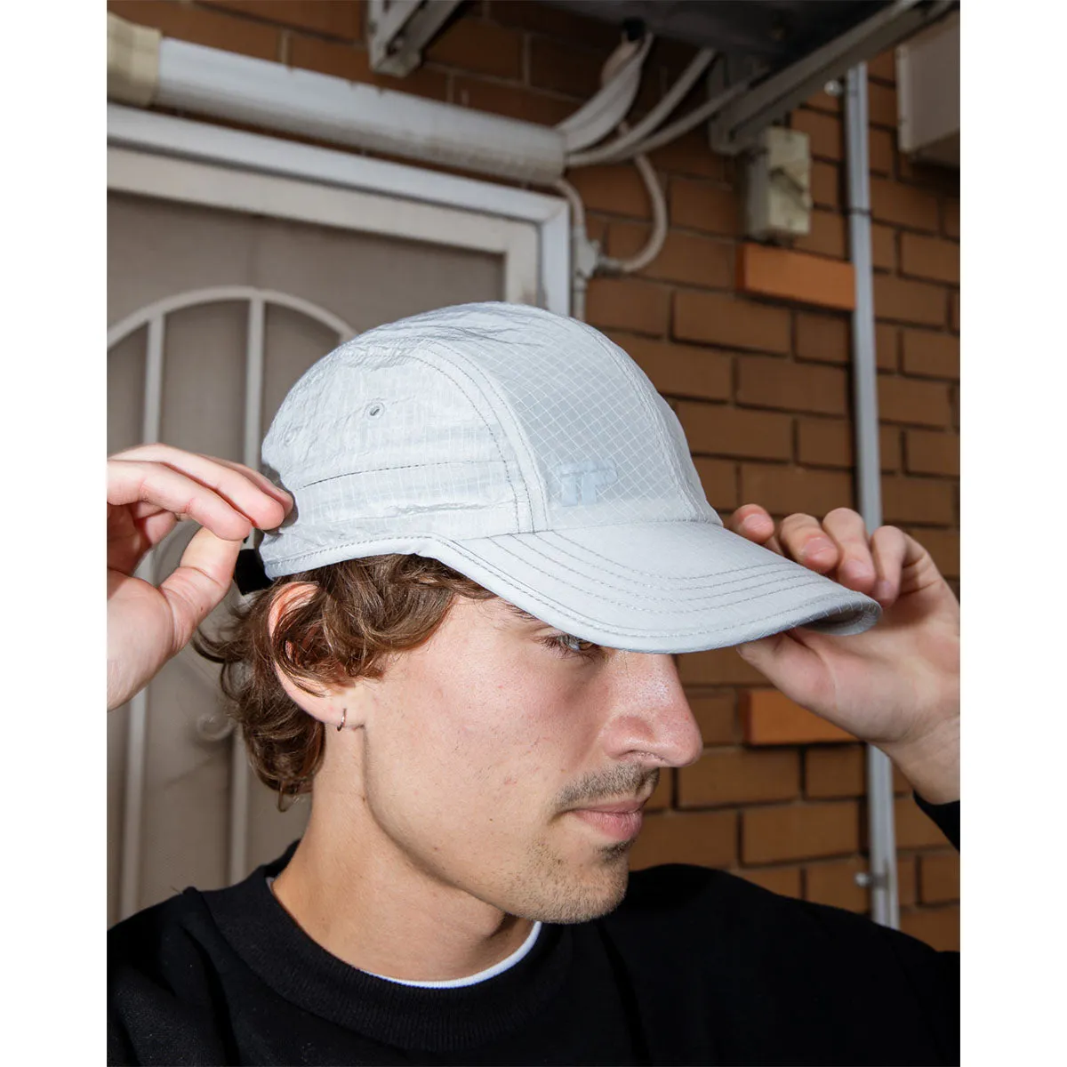 Ichpig - Ripstop Stash 4 Panel Hat Titanium