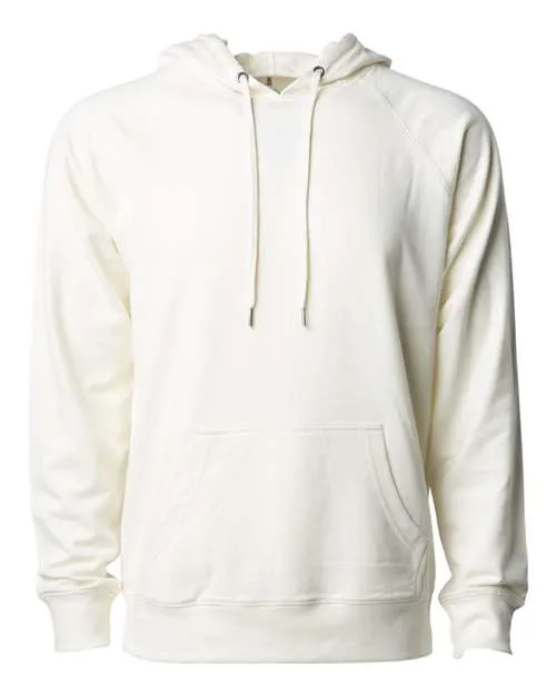 Icon Unisex Lightweight Loopback Terry Hooded Sweatshirt