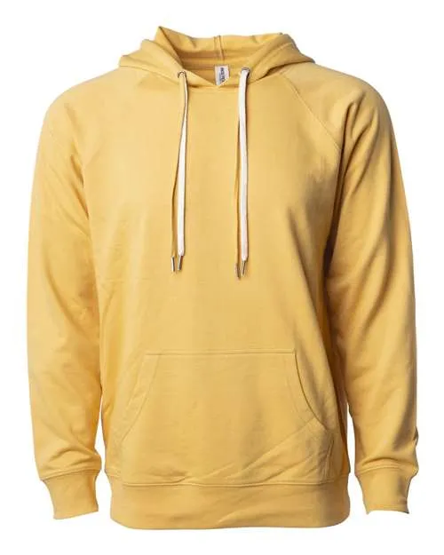 Icon Unisex Lightweight Loopback Terry Hooded Sweatshirt