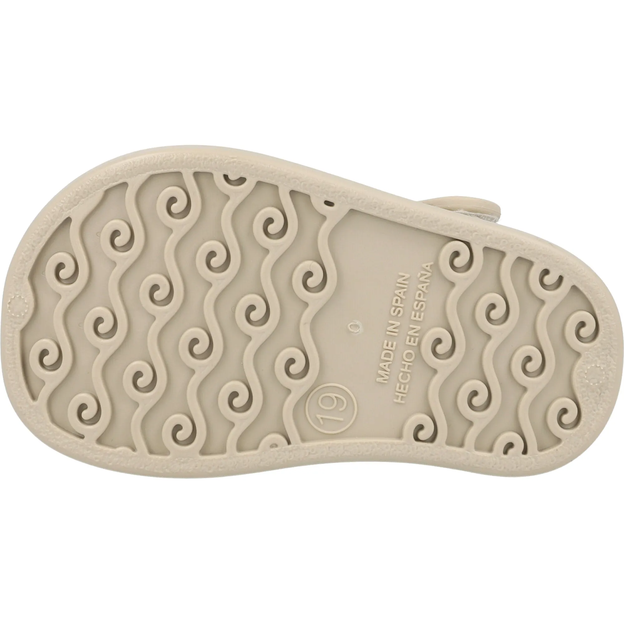 Igor Nemo Solid Beige Jelly Sandals