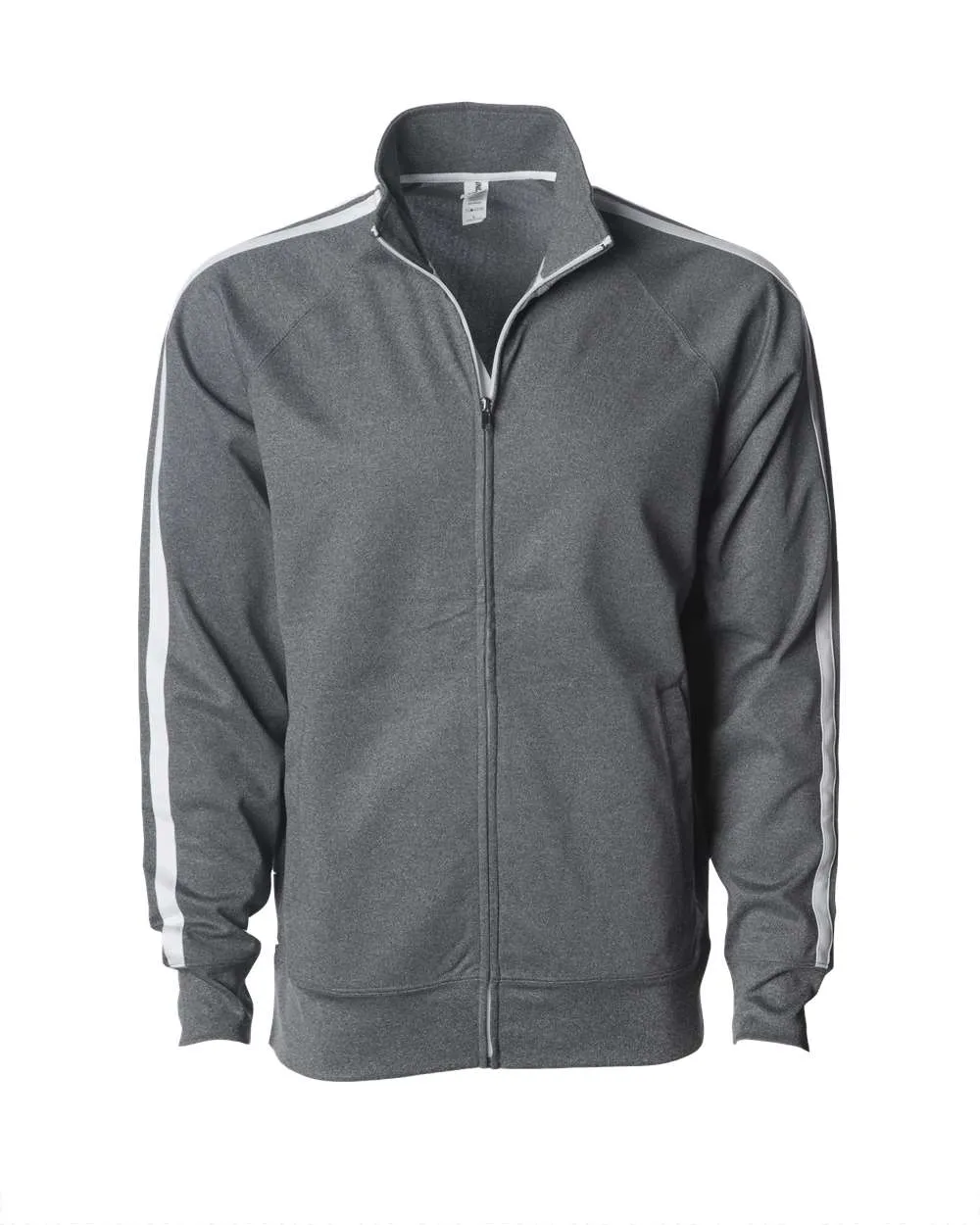 Independent Trading Co. - Lightweight Poly-Tech Full-Zip Track Jacket