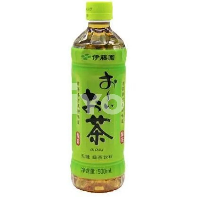 Itoen Brand Sugar Free Green Tea 500ml ~ 伊藤園 無糖綠茶  500ml
