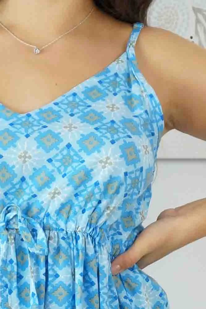 Kalani Dress "Snowflower"