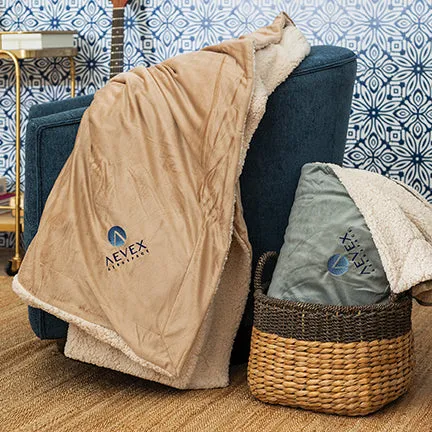Kappa Delta Rho Sherpa Lined Blanket