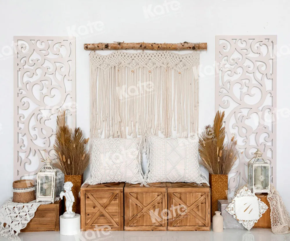 Kate Boho Tapestry Cozy Backdrop Designed by Emetselch