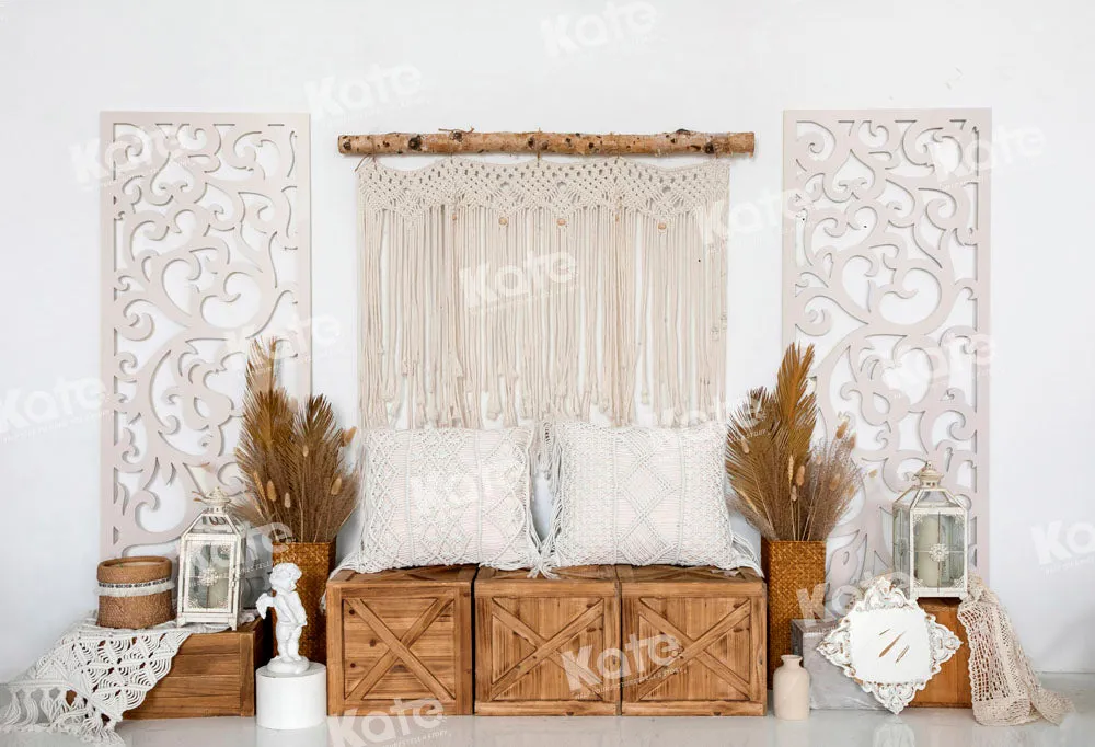 Kate Boho Tapestry Cozy Backdrop Designed by Emetselch