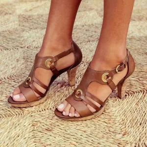 Keith™ - Comfortable sandals with heel