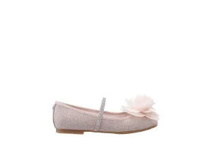 Kid`s Natural Shimmer Ballet Flats