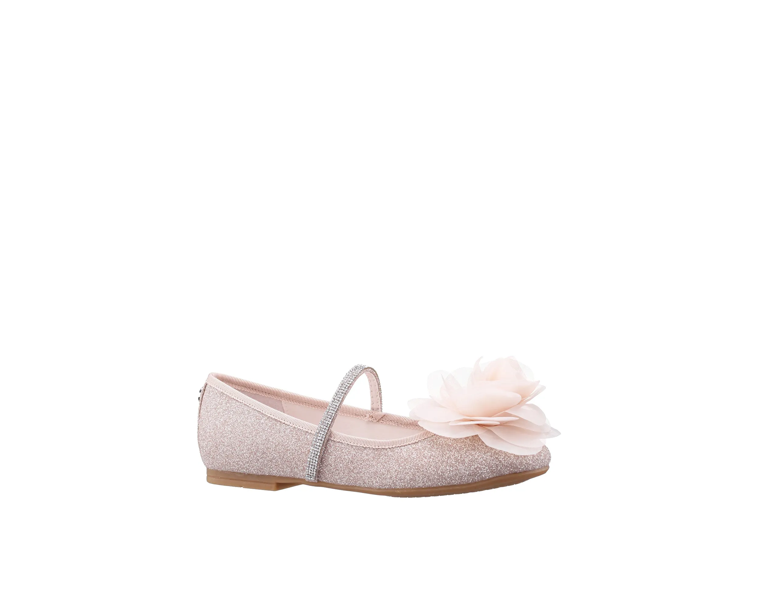 Kid`s Natural Shimmer Ballet Flats