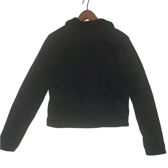 Levi’s Original Trucker Sherpa Coat Black Jean Size Smalll​​