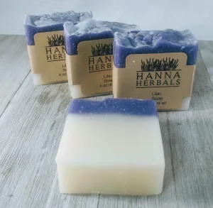 Lilac Soap - Floral Soap - Cold processed soap - artisan soap - all natural soap - handmade soap - homemade soap - gifts for her