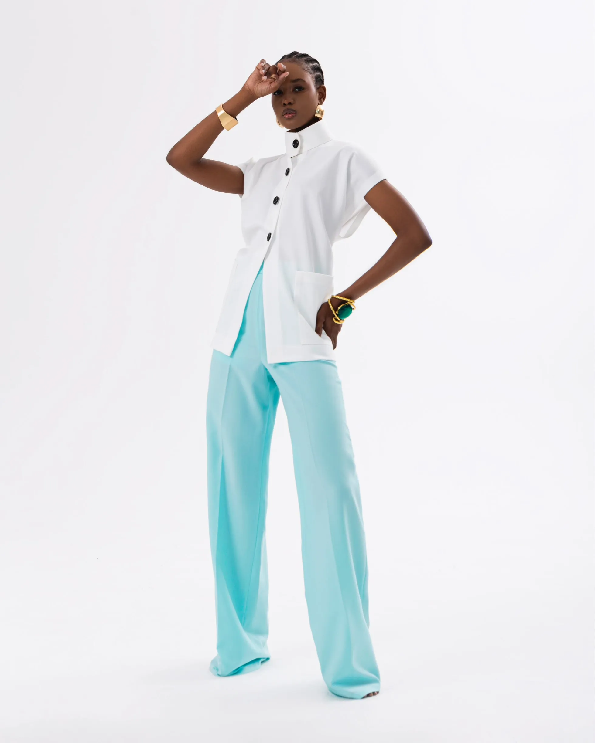 Lily Turquoise Pants