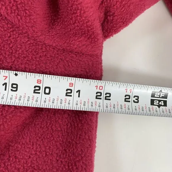 L.L. Bean Womens Fleece Long Maxi Robe w/Tie sz S Cozy Loungewear Sleepwear
