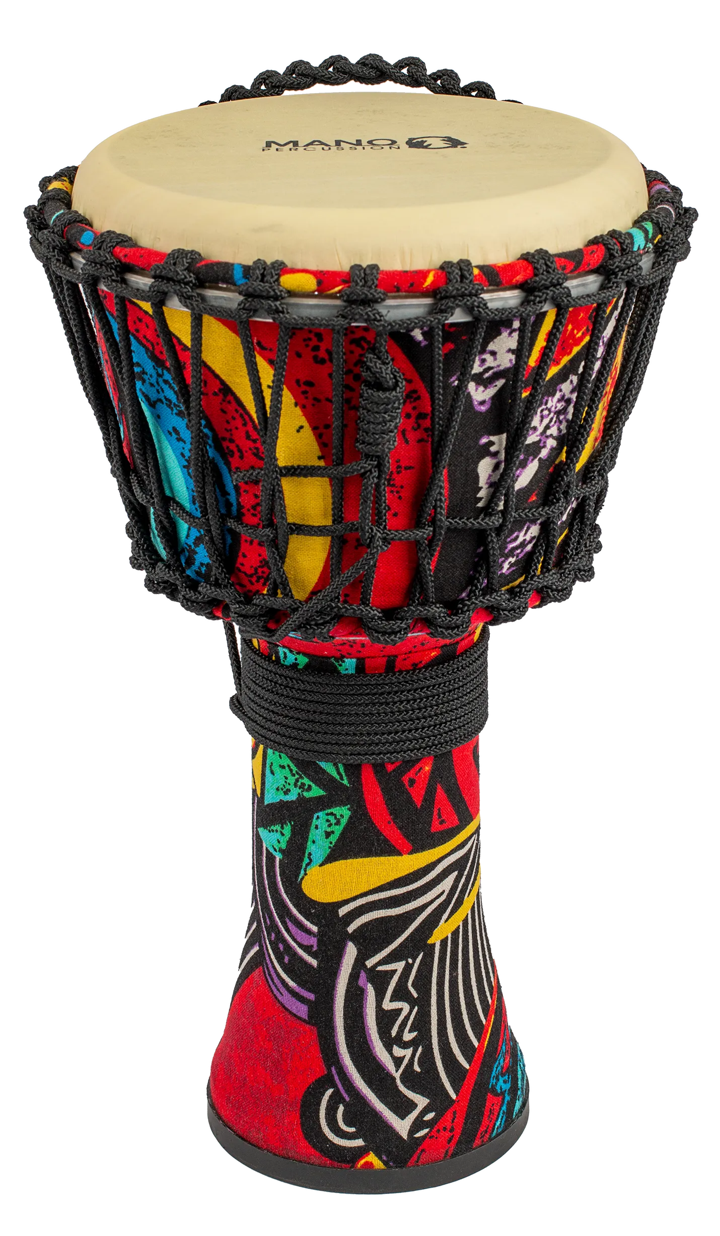 Mano Percussion 8” Rope tunable djembe.