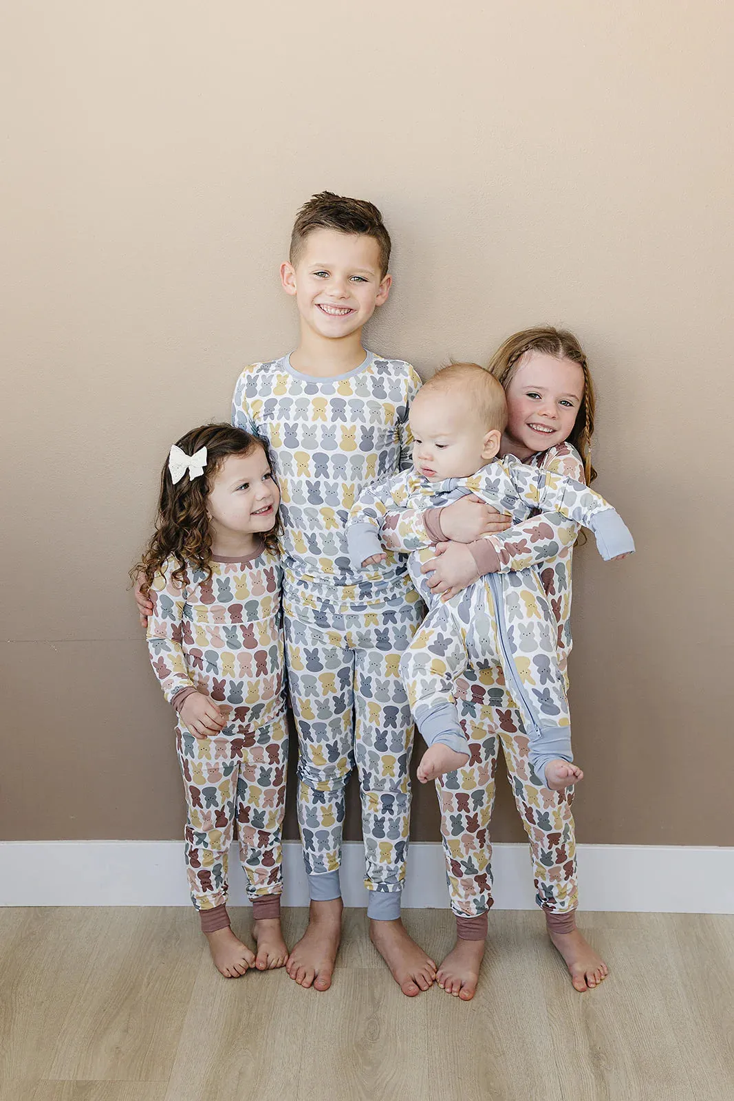 Mebie Baby Bamboo Easter Bunny Two-Piece Cozy Set