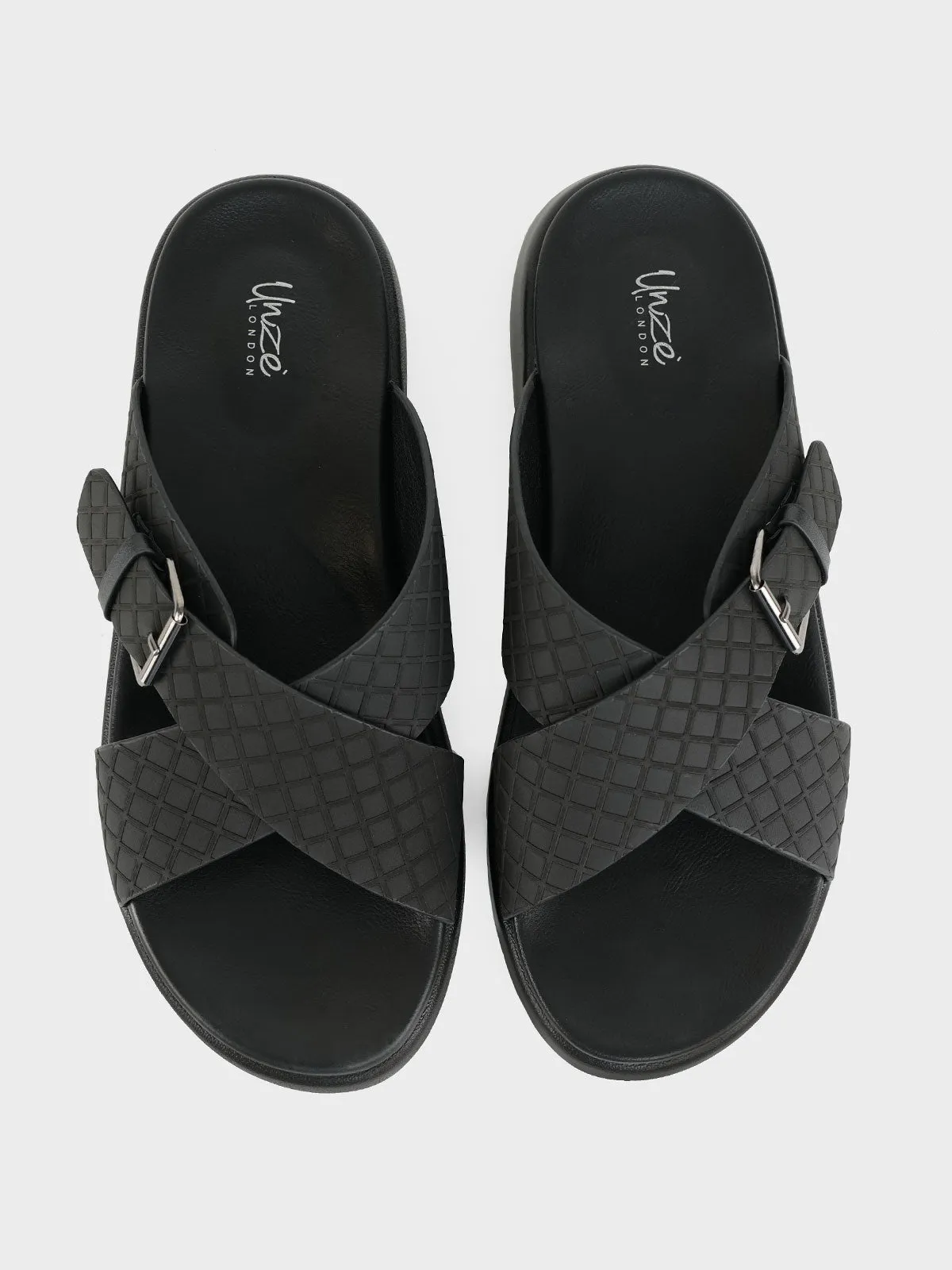 Men "SNOOD" Casual Buckle Slippers