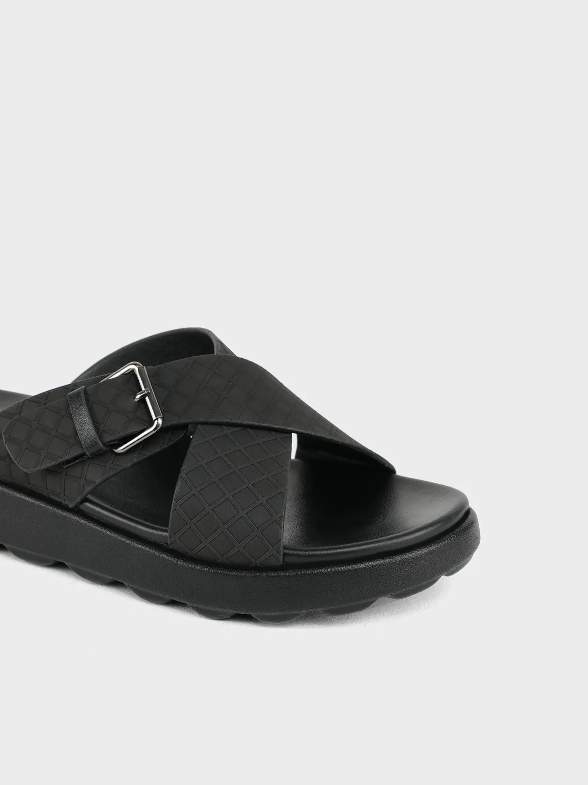 Men "SNOOD" Casual Buckle Slippers