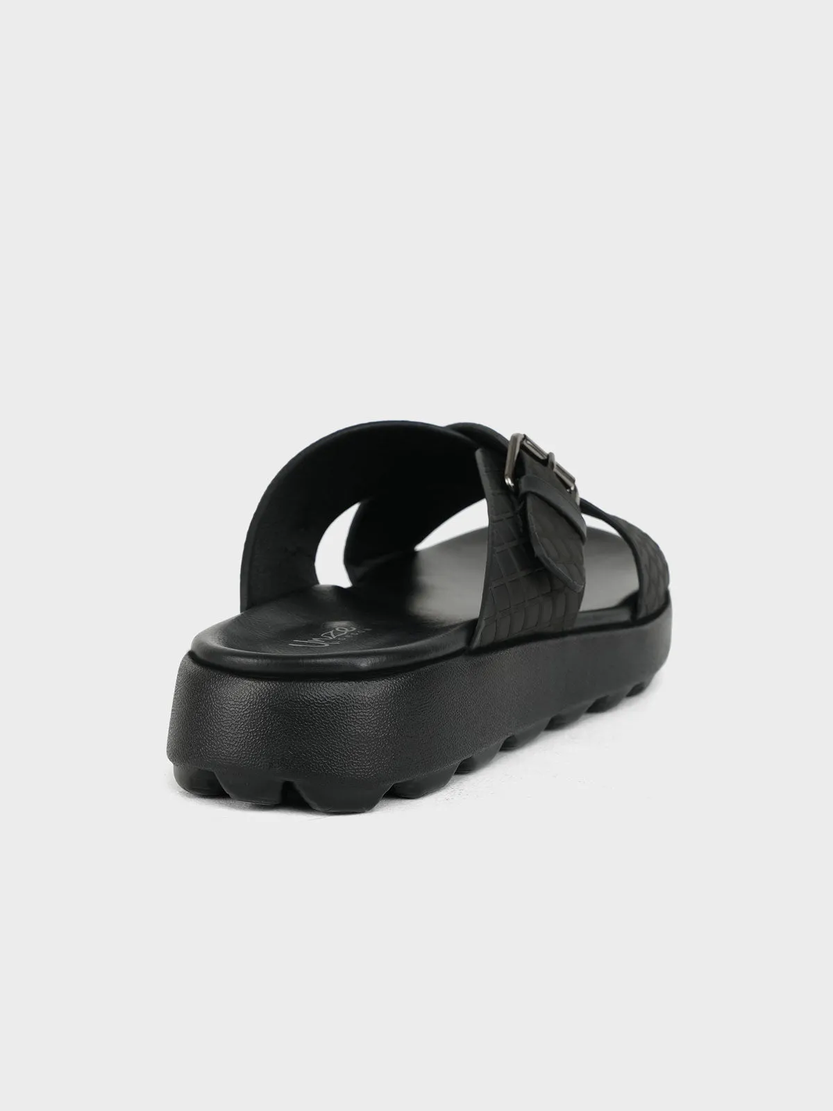 Men "SNOOD" Casual Buckle Slippers